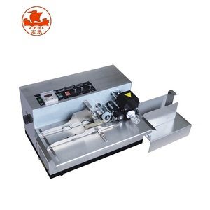 Automatisches Verfalls datum Chargen nummer Codier maschine Solid Ink Roll Date Coding Machine