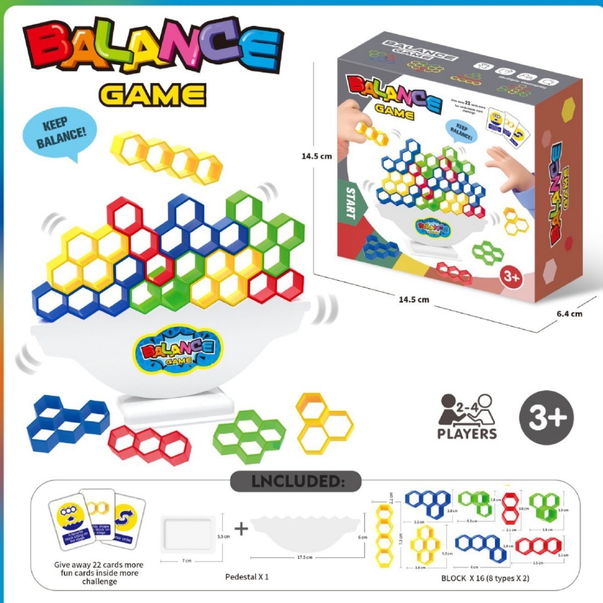 16PCS