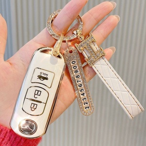 Angkesaila <strong>Key</strong> Set for <strong>Mazda</strong> 3 CX-5 CX-4 CX-8 CX-3 22 Female High-End Car Fob Cover Models Atez Buckle <strong>Key</strong> for CX-5 Car Shell - Product Image 5