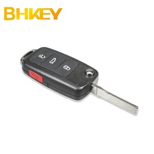 Volkswagen Flip uzaktan araba anahtarı için 4B 315Mhz Jetta çip Jetta GTI Tiguan Golf Passat CC Touareg için 5k202202ae/S - Product Image 4