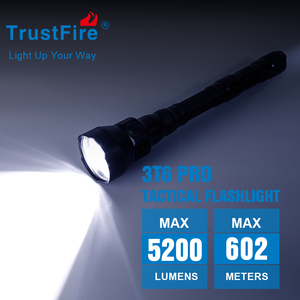 TrustFire 3T6 Pro kaçış feneri Ultra parlak kendini savunma flaş ışıklı fener Led taktik el feneri - Product Image 4