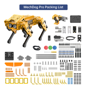 MechDog Pro Open Source AI Robot cane con braccio Robot espansione Python Arduino Scratch programmabile ESP32 Controller kit robotici