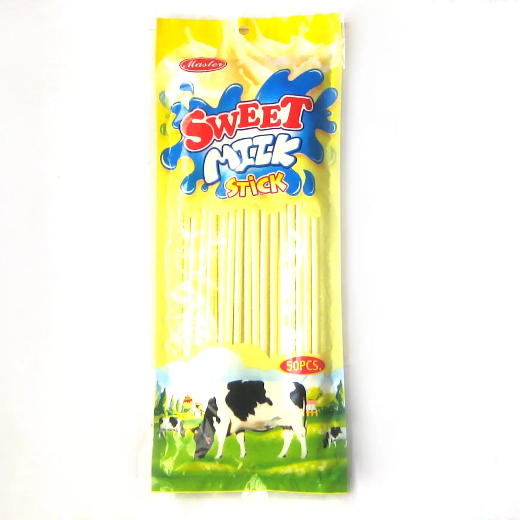 Fabrik Großhandel Halal süßen Joghurt lange cc Stick Süßigkeiten aus China