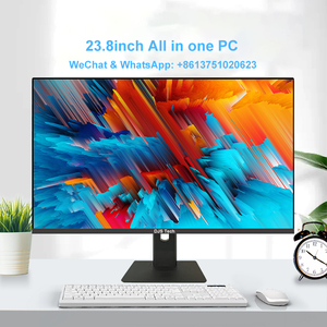 オールインワンPC Core I3 CPU 23.8インチLED Win10 AIO-ホームオフィスデスクトップコンピュータゲーム用産業用-ベアボーンズ構成 - Product Image 3