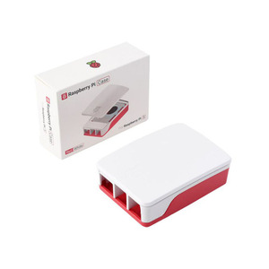 Custodia ufficiale Raspberry Pi Cover protettiva in plastica rossa bianca con dissipatore di calore per Raspberry Pi 5 - Product Image 6