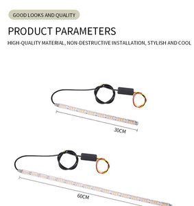 16 <strong>Led</strong> Car Headlight <strong>Tear</strong> Eye Dual Color 16 <strong>LED</strong> DRL Flexible Strip Light Turn Signal Car 5050 <strong>Led</strong> Strip DRL <strong>Led</strong> - Product Image 6