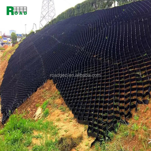 高密度聚乙烯土工格栅土壤稳定挡土墙荷载支撑加固简易安装轻质塑料高密度聚乙烯边坡 - Product Image 2