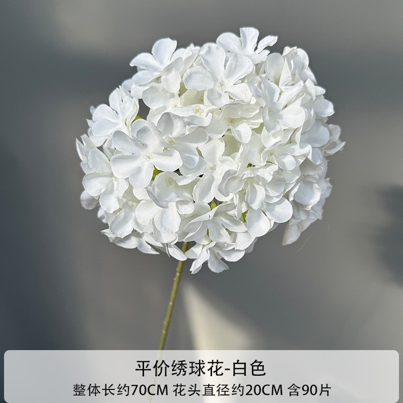 90 Hortensias - Blancas