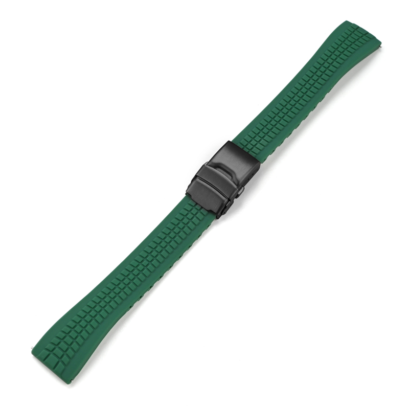 dark green+black buckle