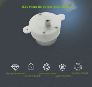 JS30 6V 9V 12V 24V низкочастотный пластиковый редукторный двигатель с щетками для двигателя постоянного тока для робота/вращающихся ремесел - Product Image 6