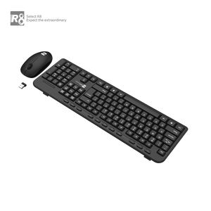 Precio de fábrica, venta al por mayor, 104 teclas, Ordenador de oficina, PC, juego de teclado y ratón inalámbricos - Product Image 6