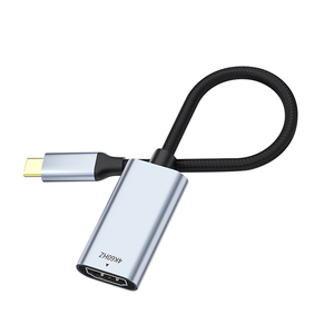 便携式 USB C 转 HDMI 适配器 4K 即插即用稳定连接 Type-C 转 HDMI 转换器适用于笔记本电脑显示器 - Product Image 1