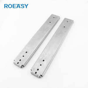 ROEASY 76mm Heavy Duty <strong>Drawer</strong> <strong>Slide</strong> Tool Box Telescopic <strong>Rail</strong> 3 Fold Full Extension 225kg Industrial <strong>Drawer</strong> Runner <strong>Guides</strong> - Product Image 3