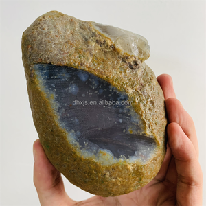 Wholesale Price Big Size High Quality <strong>Agate</strong> with Enhydros Awesome Enhydro <strong>Agate</strong> for Decoration Gift