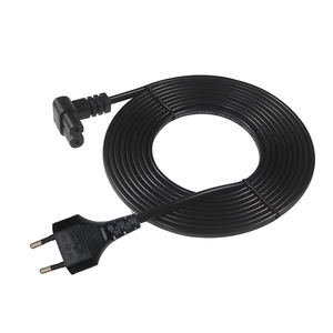 1英尺3英尺CEE7/7至IEC C13电源线10A 250V H05VV-<span class=keywords><strong>F</strong></span> 0.75毫米电缆Schuko至C7水壶电源线
