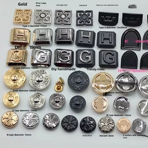 Retro Pattern Cut Design Nails Plating Technics for Matching Clothing Shoes Hats Leather Goods Packaging Accessories <strong>Rivets</strong>