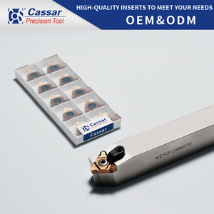 Cassar 27UER 8/9/10TR 30 drgee filettatura inserto carburo di tungsteno tornio cnc macchina utensili da taglio in acciaio inossidabile - Product Image 5
