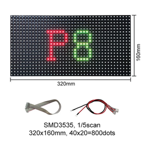 Açık büyük kare alanlar için PH8 IP65 su geçirmez tam renkli yüksek çözünürlüklü LED ekran canlı görüntü reklam kamusal alanlar - Product Image 3
