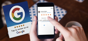 Bestseller zur Überprüfung der NFC-Google-Stand-URL-Codierung RFID-Karte Benutzer definiertes Design Programmier barer NFC-Ständer für soziale Medien - Product Image 4