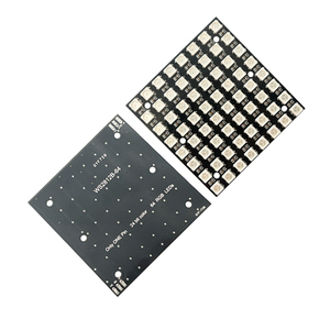 WS2812 LED 5050 RGB 8x 8 LEDマトリックスWS2812V8 * 864ビットフルカラー5050RGBLEDランプパネルライトWS2812 - Product Image 1