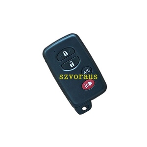สำหรับ2010-2011 Toyota Prius ถึง3 + 1ปุ่มสมาร์ทคีย์ไม่มีโลโก้ (314.3MHz/4D Chip/5290/a/c) FCC ID: HYQ14ACX ** - Product Image 1