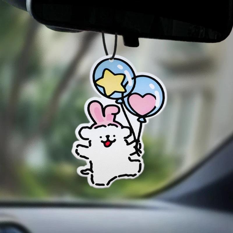 Puppy with balloon line in hand-diao true my flavor