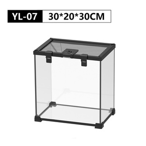Sürüngen şeffaf Pet muhafaza yılan kafes cam sürüngen teraryum için yılan kertenkele - Product Image 6