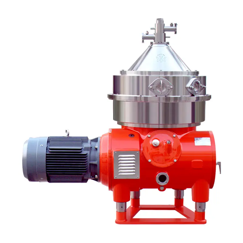 Separatore della centrifuga della pila della ciotola del disco di estrazione dell'olio del sego del manzo della fabbrica dell'oem chiarifica la macchina il prezzo più competitivo