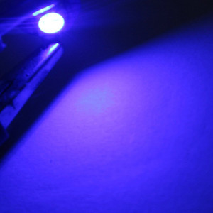 T5ベースLEDバルブ1SMD 5050カーウェッジダッシュボードダッシュサイドライトバルブDC12V 1W自動計器パネルライトバルブ - Product Image 5
