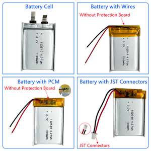 핫 세일 충전식 3.7v 1100mAh 파우치 리튬 이온 의료 기기 102540 103040 103450 LiPo 배터리 의료 기기 - Product Image 4