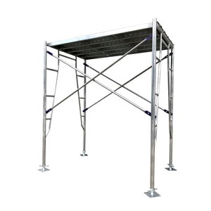 <strong>Modular</strong> <strong>Scaffolding</strong> System 3m/5m Height Walk Through <strong>Scaffolding</strong> Industrial Folding H Frame <strong>Scaffolding</strong> for Construction - Product Image 3