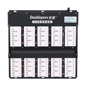 ダブルポウK868/869マイクバッテリー充電器80/120スロットABS 1.2V AA/AAA Ni-MH/Ni/Li-Ion LCD充電式バッテリー充電器 - Product Image 3
