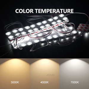 4แอลอีดี DC12V พลังงานสูง SMD 2835โมดูลนำ Ip65โมดูลการฉีด LED พร้อมเลนส์170องศา