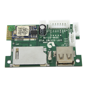 Fm Mp3 Bluetooth Modulo Audio Con Ricevitore Ir, 5V/12V Mp3 Bluetooth Scheda di Decodifica - Product Image 1