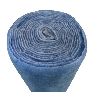 New G4 tiểu sợi tổng hợp <span class=keywords><strong>Pre</strong></span> Bộ lọc không khí phương tiện truyền thông lọc lọc cho Spray Booth Trần trắng-màu xanh tùy chỉnh kích thước - Product Image 3