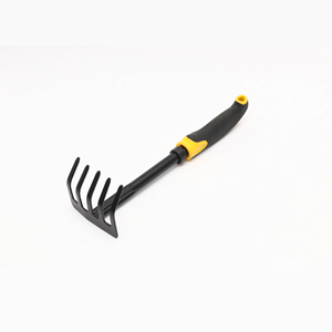 7-in-1 çevre dostu bahçe tesisi el alet takımı demir kürek tırmık çatal çapa pençe plastik kolu saksı kazma aracı kiti çantası - Product Image 3