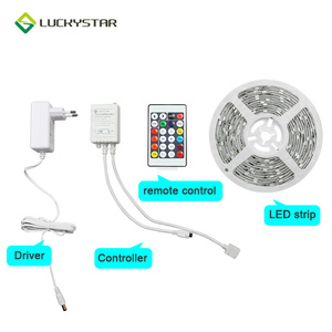 Heißer Verkauf Traum farbe Haupt dekoration Mood Flexible Ribbon LED-Streifen licht 5 Meter SMD RGB Jagd LED-Streifen Licht