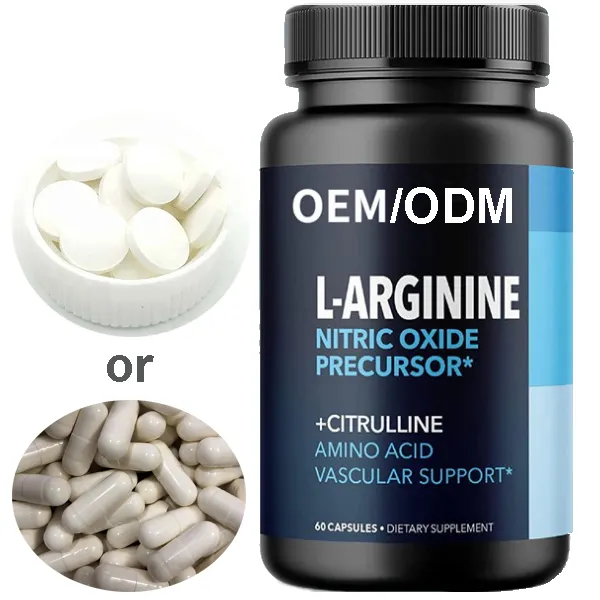 Massenware und individuelles Logo beste Arginin-Supplement Bodybuilding Aminosäure L-Arginin-Tabletten