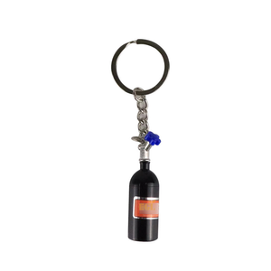 Anodised <strong>Turbo</strong> Keychain Mini Nitrous Oxide Bottle Urn Keyring <strong>Key</strong> Chain Ring Keyfob