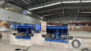 Nuevo nivelador de muelle manual mecánico de 6-15 toneladas nivelador de muelle para planta de fabricación para carga manual en venta