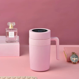 爆発の人気スマートサーモスコーヒーマグLED温度表示ハンドル付き480MLカップステンレス鋼絶縁タンブラー - Product Image 6