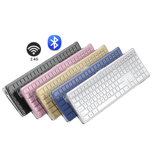 New Product Transparent Wireless Fullsize <strong>Keyboard</strong> German Pc <strong>Keyboard</strong> <strong>Computer</strong> Qwerty Wireless bluetooth <strong>Keyboard</strong> - Product Image 1