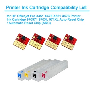 惠普Officejet Pro X576dw X451dn X451dw X476dw X476dn X551dw打印机墨盒芯片970XL 971XL ARC芯片自动复位芯片 - Product Image 5