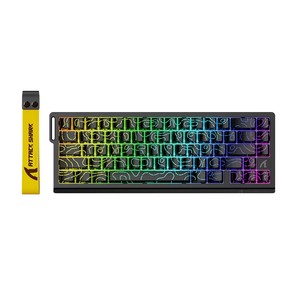 Saldırı köpekbalığı X68HE 0.01mm doğruluk 0.125ms gecikme yapış dokunun hızlı tetik klavye manyetik anahtarı Hall etkisi oyun klavyesi - Product Image 1