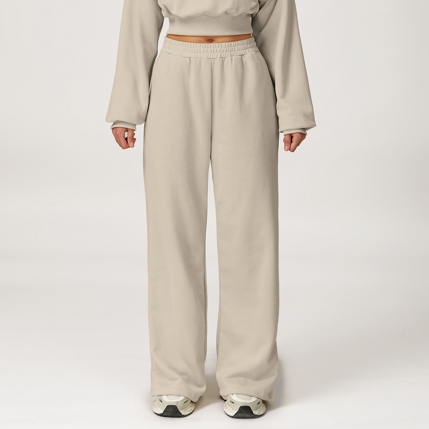 Pantalon de survêtement beige