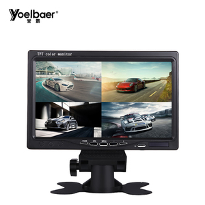 4CH <strong>Video</strong> <strong>Input</strong> Quad Same Screen <strong>Display</strong> Reverse 7 Inch Vehicle Car TFT <strong>LCD</strong> Monitor <strong>for</strong> Trucks - Product Image 2