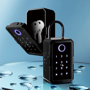 Güvenli anahtar saklama kutusu biyometrik elektronik dijital WiFi TTlock Tuya parmak izi akıllı anahtar kilit kutusu - Product Image 5