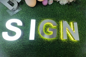 Tùy chỉnh kinh doanh dấu hiệu 3D chữ dẫn ánh sáng thư Acrylic dẫn đăng ký Hội Đồng Quản trị 3D thư dấu hiệu Backlit logo chữ thép không gỉ - Product Image 5