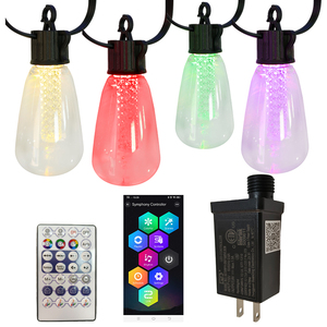 US 31ft <strong>Multi</strong> <strong>Color</strong> Christmas <strong>Lights</strong> Rgb Led Pixel <strong>String</strong> <strong>Light</strong> ST38 Bulb Waterproof Led Curtain <strong>String</strong> <strong>Light</strong> - Product Image 2