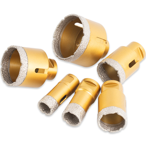 Elmas Metal delik testere delme uçları seti elektrikli el aletleri 20mm-60mm